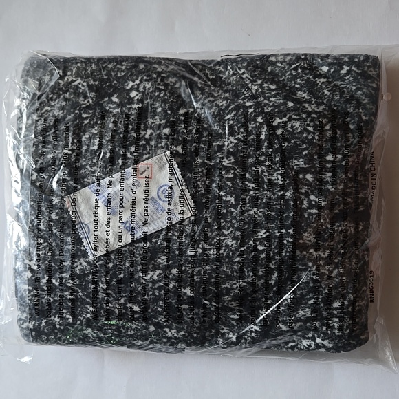 Women's Spyder Fleece Printed Half Zip Top, Multi (Black/White) - Picture 7 of 7